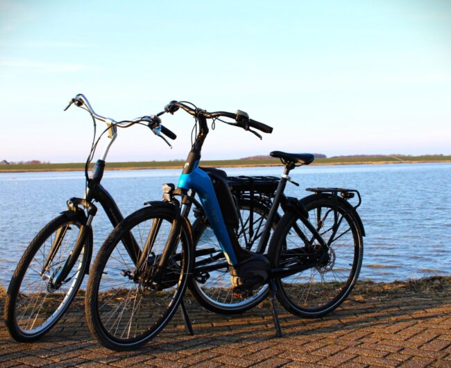 E-bikes E-bike op Schiermonnikoog